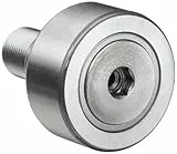 INA NUKRE72 Nockenfolger, Nietentyp, unversiegelt, exzentrisch, metrisch, Stahl, 72 mm Rollendurchmesser, 28 mm Rollenbreite, 49,5 mm Bolzenlänge, 80 mm Gesamtlänge, 24 mm Stollendurchmesser