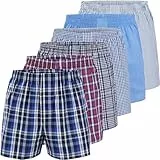 City Life Herren Boxershorts Shorts Boxer Webboxer (6er Pack) Sparpack S - 4XL, Farbe:Mehrfarbig (Business Multicolour 1), Grösse:L