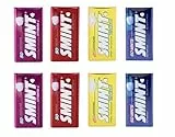 SMINT Mints Mix | 8 Metalldosen mit Pfefferminze | Zitronentabletten | Erdbeerpastillen | rote Fruchtpastillen | Zuckerfreie Zahnpflege