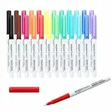 Amazon Basics Ultra Fine Point Permanent Markers, Assorted Colors, 24-Pack