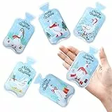 Newofview 6 Stück Taschenwärmer Wiederverwendbar, Handwärmer Kinder Fingerwärmer für Unterwegs Gans Taschenwärmer Kinder und Erwachsene