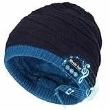 SIVITICK Bluetooth Mütze Geschenke für Männer Frauen Teenager Winter Mütze mit Kopfhörern Bluetooth Jungen Papa