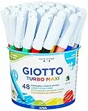 LYRA Giotto 5214 00 - Turbo Maxi Großpackung mit 48 Faserschreibern