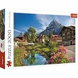 Trefl, Puzzle, Wasserfall Haifoss, Island, 2000 Teile, Premium Quality, für Erwachsene und Kinder ab 12 Jahren