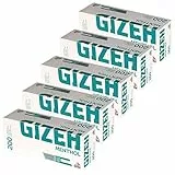 Gizeh Mentho Zigarettenspitzen Filter 5 x 200 Stück