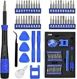 Feinmechaniker Werkzeug Set Mini Schraubenzieher: 50 in 1 Handy Reparatur Werkzeug Set für PC Computer Laptop Tablet PS5 Xbox Kamera Uhren Brillen