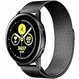 PKQTOP Magnetic Ersatzarmband für Ticwatch Pro 3/GTX/E2/S2, 22mm Armband Uhrenarmband, Einstellbar Metall Edelstahl Armbänder für Coros Pace 4/Pace3/Pace Pro, Apex 4 42mm/Apex 46mm/Apex2 Pro