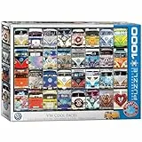Eurographics 'VW Cool Bus' Puzzle, 1000 Teile, mehrfarbig (englische Version)