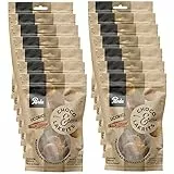 Panda® | Schoko & Lakritz Original | Salziges Lakritz und Milchschokolade mit Lakritzpulver überzogen | Rainforest Alliance Schokoladensüßigkeiten | 120 g x 14 Beutel