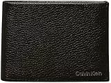 Calvin Klein Herren Geldbeutel Warmth Trifold Klein, Schwarz (Ck Black), Einheitsgröße