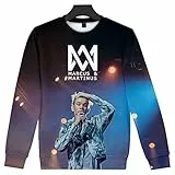 Maisley Marcus&Martinus Pullover Beiläufig Sport Sweater Twins Sänger Mode Frühling und Sommer lose Sweatshirt