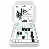 Gartenheld® 5 x Trinkspiel im Pizzabox Design 5 Trinkspiele Spiele mit Battleshots, Brettsaufen, Wahrheit oder Pflicht ultimativen Party-Spiel Abend Schiffe versenken