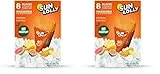 Sun Lolly Wassereis Exotisch (8 x 60ml) (Packung mit 2)
