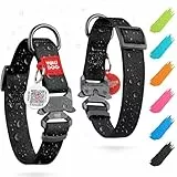 WAUDOG Halsband Hund Wasserfest Verstellbar für Große, Mittelgroße und Kleine Hunde - Welpen Halsband