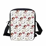 SCRAWLGOD Messenger-Taschen für Kinder, Jungen, Geschenk, Schulanfang, Umhängetasche, Outdoor, Sport, Reisen, Handtaschen, Cartoon Krankenschwester, Einheitsgröße
