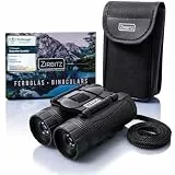 ZIRBITZ® HD Fernglas 8x25 kompakt & leicht - Leistungsstarkes Allround Taschenfernglas für Wandern, Reise & Vogelbeobachtung - Ferngläser klein für Erwachsene & Kinder