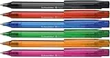 Schneider Fave Kugelschreiber (Druckmechanik, M) 50er Packung sortiert, blau