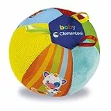 Baby Clementoni Tierfreunde Musik-Ball - Kinderspielzeug mit Musik, Spielzeug für Babys Entwicklung, Spielball Für Kleinkinder Ab 3 Monaten 17464