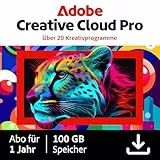 Adobe Creative Cloud Pro | Grafik Design | Gen AI | PC/Mac| Digital Download