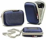 Navitech Blau Wasserfestes Kameragehäuse Kompatibel mit dem Ahlirmoy 56MP 5K Digital Camera