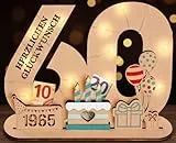 I LOVE MOM Geldgeschenk Geburtstag Holz, DIY Geburtstag Geschenk Frauen & Männer, Selber Machen Holz-Schild Gästebuch für Geschenke,Hochzeiten,Partys,GeburtstageDeko,Jubiläum (SR-60)