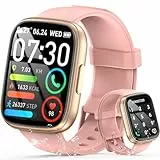 Smartwatch Herren Damen, 1,95'HD Touch Fitnessuhr mit Telefonfunktion, 110+Sportmodi Smart Watch Fitness Tracker mit Pulsmesser Schlafmonitor Schrittzähler, IP68 Wasserdicht Sportuhr für iOS Android