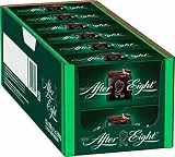NESTLÉ AFTER EIGHT, hauchdünne Schokoladen-Täfelchen aus dunkler Schokolade mit Pfefferminz-Cremefüllung für Genießer, 12er Pack (12x200g)