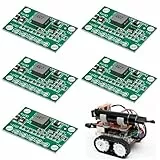 DC-DC Step Down Converter, 5 Stück 5V-15V bis 1.25V/1.5V/1.8V/2.5V/3.3V/5V Spannungswandler, einen Ausgangsstrom von 3A spannungsregler, Buck Converter Anwendbar auf 3D-Drucker, Uhr, Gasherd