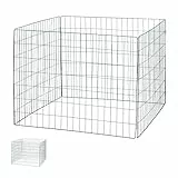 Relaxdays Komposter Metall, 2er Set, Biokomposter Garten, HxBxT: 70 x 90 x 90 cm, 560 Liter, Drahtkomposter Stahl, grün