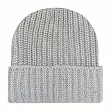 Unisex Beanie Winter Strick Bündchen Weich Warm Mütze für Herren/Damen Ski Watch Cap Snowboard Kleidung Herren, grau, Einheitsgröße