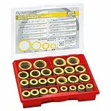 Flexible Flachdichtungen Set 300 Stück – Flanschdichtung Sortimentsbox 3/8–1 Zoll – Hochtemperatur Bis 350°C & 100 bar – Für Gas Wasser Heizung Sanitär