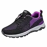 Generisch Turnschuhe Sportschuhe Damen Sneaker Leicht Sportschuhe Flach Turnschuhe Walkingschuhe modische Plateau-Lässige Schuhe Walkingschuhe Straßenlaufschuhe