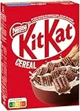 Nestlé KITKAT Cereal, knusprige Frühstücks-Cerealien mit der typischen KITKAT-Waffel und köstlicher Schokolade, 1er Pack (1 x 330g)