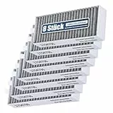 8 Aktivkohlefilter für Bosch HEZ9VRCR0 17004805 17004811 Siemens 17004796 17007505 HZ9VRCR0 Neff Z821VR0 17004806 Gaggenau CA282111 17004818 und Constructa CZ9VRCR0 17006669 Dunstabzug Filter
