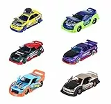 Majorette - Modellauto Japan Series Deluxe (1 Auto aus Metall, 7,5 cm) - zufällige Auswahl aus 6 Spielzeug-Autos mit Tuning-Teil & Sammelbox, ab 5 Jahre, mit Freilauf und Federung