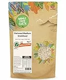 Wholefood Earth Oatmeal Medium Stabilised 1 kg | GMO Free | High Fibre