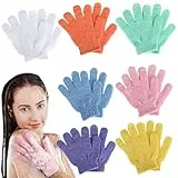 Yaunming 14 Stück Peelinghandschuh, Kese Handschuh, Exfoliating Gloves, Handschuh Körperpeeling, Body Scrub, Körper- und Gesichtspeeling, für Duschen und SPA-Anwendungen