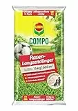 COMPO Rasendünger mit 3 Monaten Langzeitwirkung für Frühjahr und Sommer - tierfreundlich - Premium Rasen-Langzeitdünger - 15 kg für 600 m²,