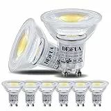 DEIFUA GU10 LED Lampe Neutralweiss 4000K 3.5W 385 Lumen Ersetzt 50W Halogen Leuchtmittel, 6er Pack, Nicht Dimmbar Reflektorlampen, Flimmerfrei Strahler, Abstrahlwinkel 360° Birnen, 38° Spot