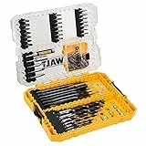 Dewalt Extreme Impact Holzbohrer und Bit-Set DT70758 (57-teilig, für schnelle und genaue Bohrlochergebnisse in Holz, Torison Bits mit erhöhter Festigkeit, in ToughCase inkl. TicTac Box)