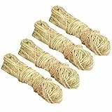 EXCEART 4 Stück Bast Osterkorb Verpackungsband Präsentieren Gewebter Wäschekorb Füllstoff Für Papierschnipsel Papierband Papierbänder Zur Dekoration Grasband Bündeln Füllung Papierseil