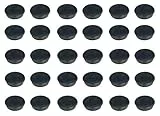 FRANKEN 30x Haftmagnete Magnet, 32 mm, 800 g (Schwarz)