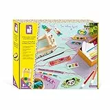 Janod - 13 Webperlen-Schmuckstücke + Webrahmen - Les Ateliers Bijoux - Kreatives Hobby Kinder - Feinmotorik und Kreativität - Ab 8 Jahre - J07999