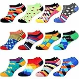 Belloxis Sneaker Socken Damen 39-42 Kurze Baumwolle Bunte, Ausgefallene Kuschelsocken Baumwollsocken Kleine Geschenke für Frauen Geburtstagsgeschenk