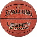 Spalding - TF-1000 Legacy - Basketball - Größe 7 - Basketball - Euroleague Approved - Zertifizierter Ball - Material ZK Composite - Indoor und Outdoor - Anti-Rutsch - Ausgezeichneter Grip