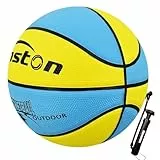 Senston Basketball Größe 5 Draußen, Anfänger Basketbälle für Indoor und Outdoor