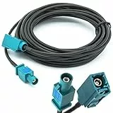 Adapter Universe 5m Verlängerung FAKRA Stecker auf FAKRA Buchse Antennen Adapter RG 174 Typ Z Kabel passend für Universal GPS- Antennen