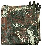 MFH Mehrzweckplane, Tarp Extrem, ca. 300 x 300 cm (Flecktarn)