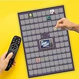 Mad Monkey Top 100 Serien Scratch Poster – Geschenk für Serienjunkies, Violet