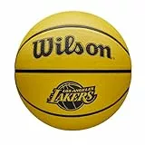Wilson NBA Team Tribute SOLID BSKT LA Lakers 5, Gelb